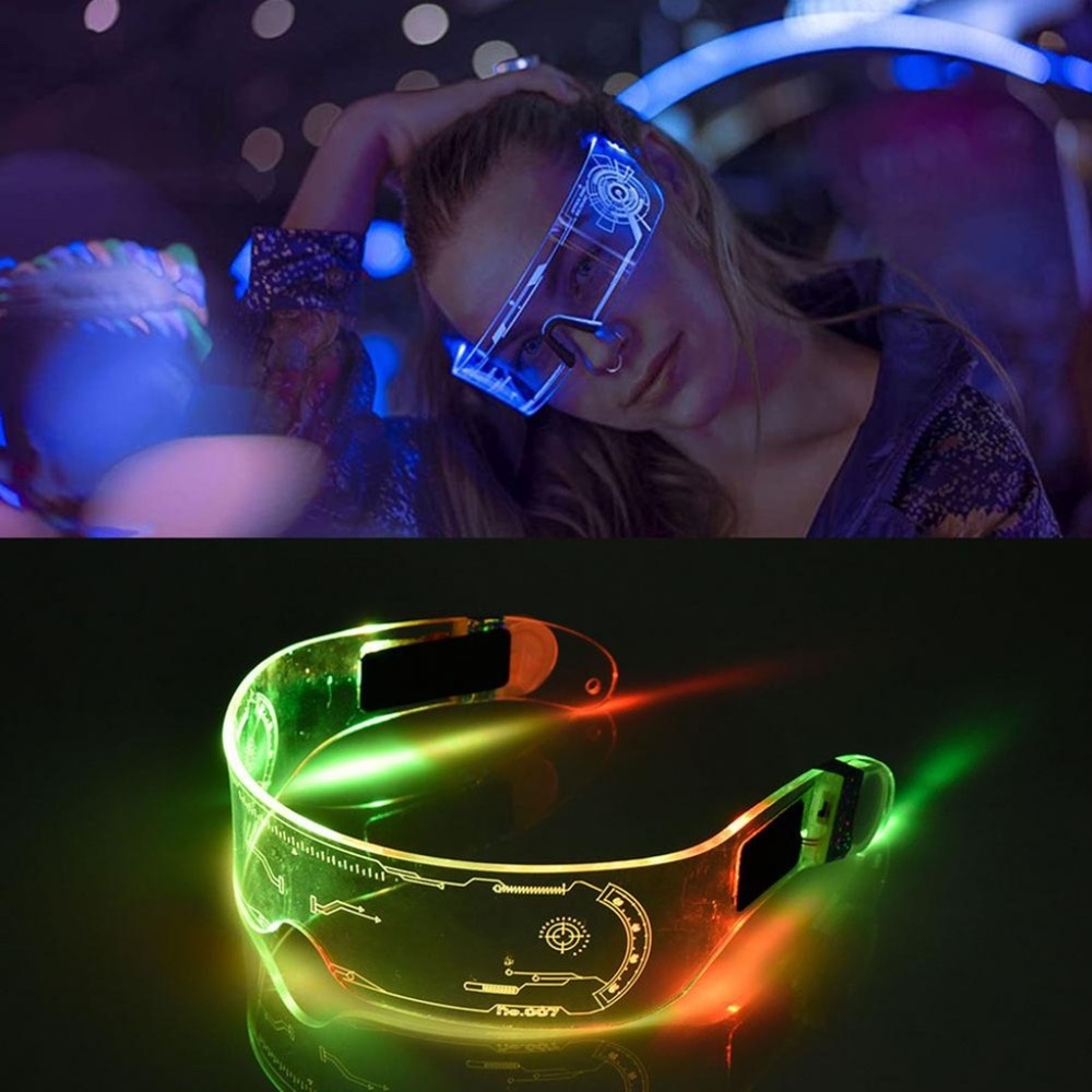 LED Club Glasses Lighting Colorful Glowing Glasses - Picture 6 of 10